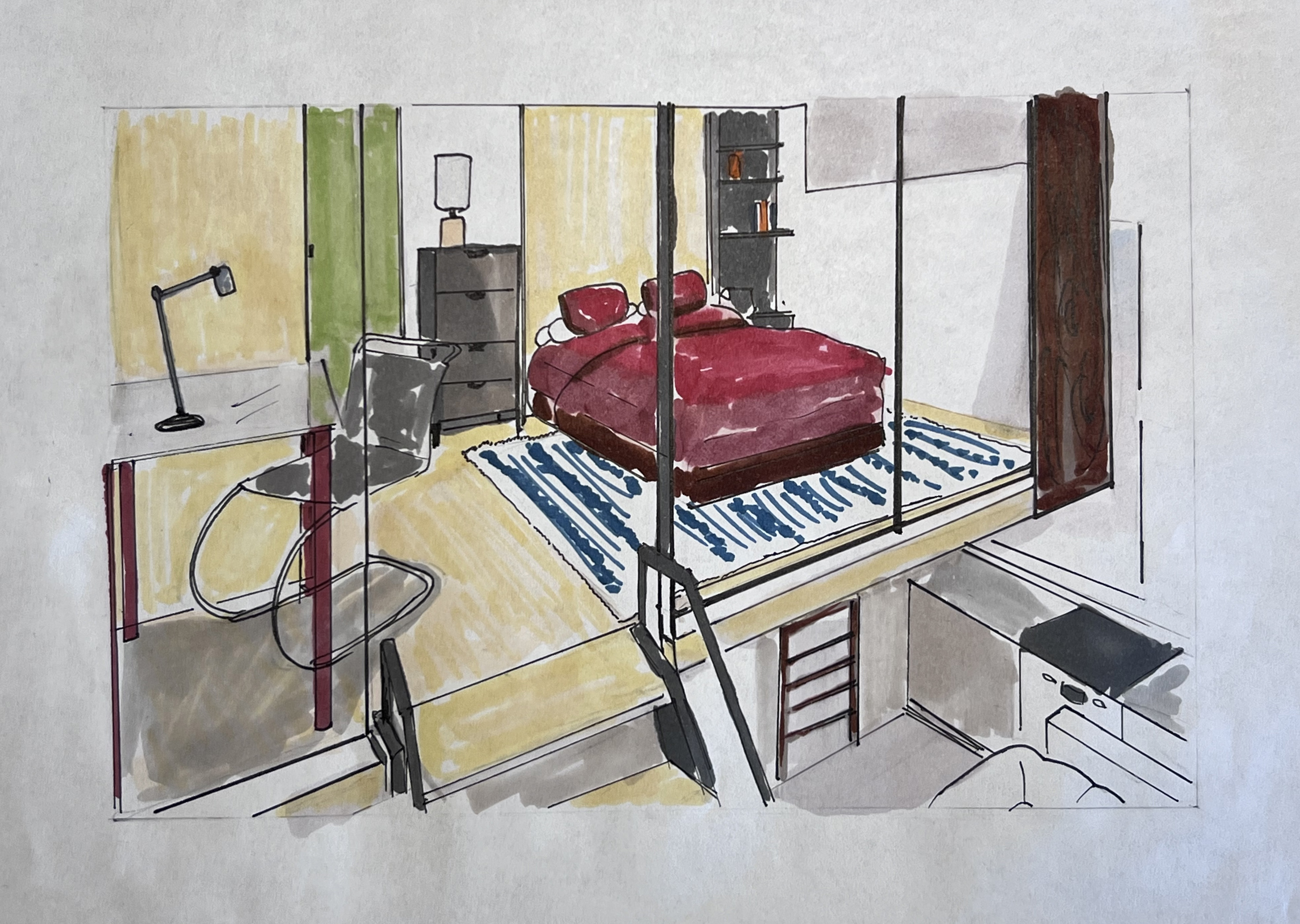 Croquis Tanière 2